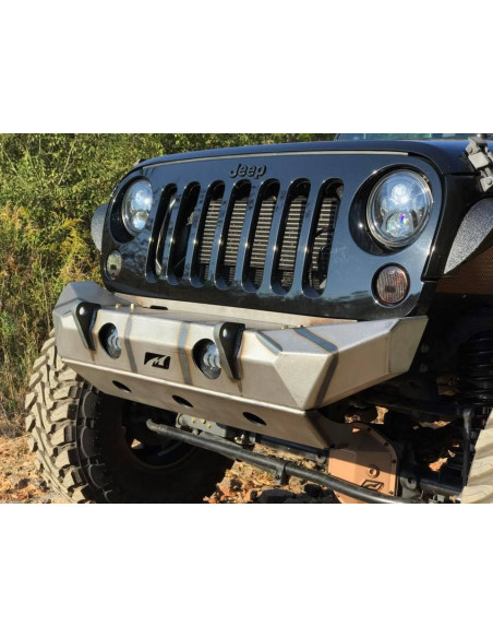 Hammer Front Bumper W/Fog Mount for Jeep JK / JKU