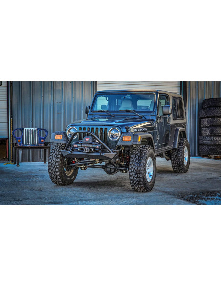 Mid-Width Front Bumper w/ stinger for Jeep YJ / TJ / LJ