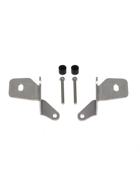 A-Pillar Light Mount Kit for Jeep JL/JT - Raw Steel
