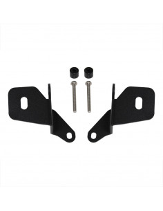 A-Pillar Light Mount Kit for Jeep JL/JT - Raw Steel 2