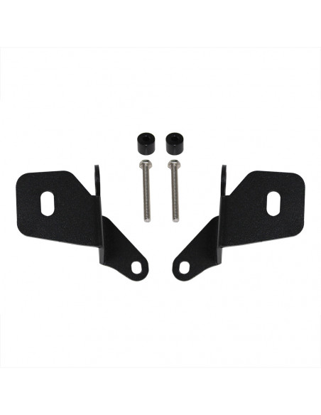 A-Pillar Light Mount Kit for Jeep JL/JT - Raw Steel