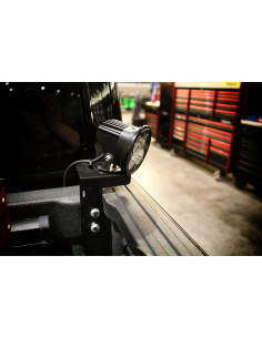 Bed Light Mounts for Jeep JT Gladiator - Raw Steel 2