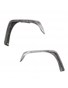 Crusher Front Fender 2" Flare for Jeep JK / JKU - Steel