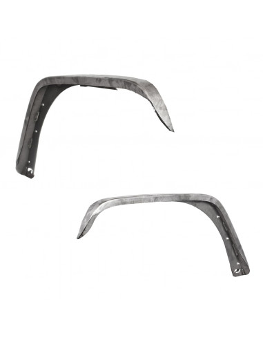 Crusher Front Fender 2" Flare for Jeep JK / JKU - Steel